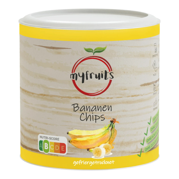 Bananas freeze-dried 100g